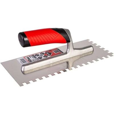 RUBI - RUBI-74940 - 28 cm - 8x8 mm - Espátula dentada RUBI - RUBI-74940 - 28 cm - 8x8 mm - Espátula dentada