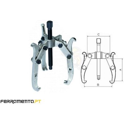 Saca Rolamentos 150mm Forza 1404T Saca Rolamentos 150mm Forza 1404T