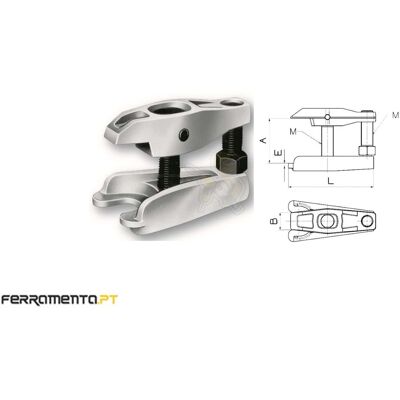 Forza Extrator - Ferramenta universal para juntas de esfera - Espaços pequenos Forza Extrator - Ferramenta universal para juntas de esfera - Espaços pequenos
