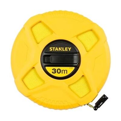 Fita Métrica 30m Fibra de Vidro Caixa Fechada Stanley 0-34-297 Fita Métrica 30m Fibra de Vidro Caixa Fechada Stanley 0-34-297