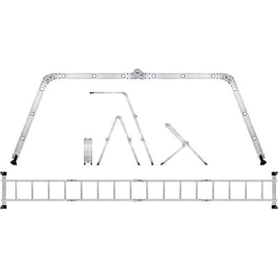 Escada Alumínio Multiusos 4x4 Werku WK700020 Escada Alumínio Multiusos 4x4 Werku WK700020