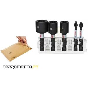 Conjunto Bosch Professional de 5 peças de pontas e adaptadores - Kit de ferramentas Conjunto Bosch Professional de 5 peças de pontas e adaptadores - Kit de ferramentas