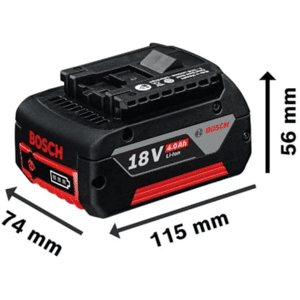 Bosch Bateria 18 V 4,0 Ah 1600Z00038 Bosch Bateria 18 V 4,0 Ah 1600Z00038