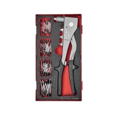 Kit de Pistola de Rebite FOAM1 81Pcs Teng Tools TEAHR81 Kit de Pistola de Rebite FOAM1 81Pcs Teng Tools TEAHR81