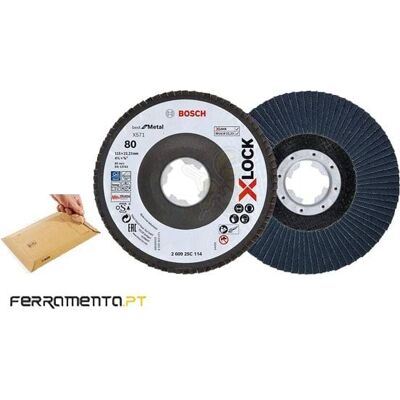 Bosch Professional - 260925C112 - X-LOCK Ø115 mm - Placa de lixagem Bosch Professional - 260925C112 - X-LOCK Ø115 mm - Placa de lixagem