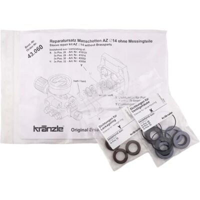 Kit de vedação de água 14 mm KRANZLE 43060 Kit de vedação de água 14 mm KRANZLE 43060