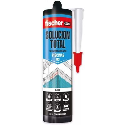 Solução Total Piscinas 290ml Fischer 572478 Solução Total Piscinas 290ml Fischer 572478