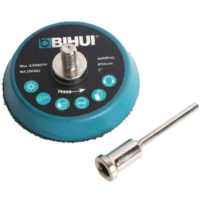 Suporte de Velcro para Mini Discos de Polimento 50 mm Bihui AGMPH2 Suporte de Velcro para Mini Discos de Polimento 50 mm Bihui AGMPH2