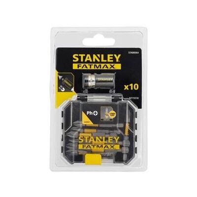 Stanley Fatmax Kit pontas e brocas de 10 peças STA88565-XJ Stanley Fatmax Kit pontas e brocas de 10 peças STA88565-XJ