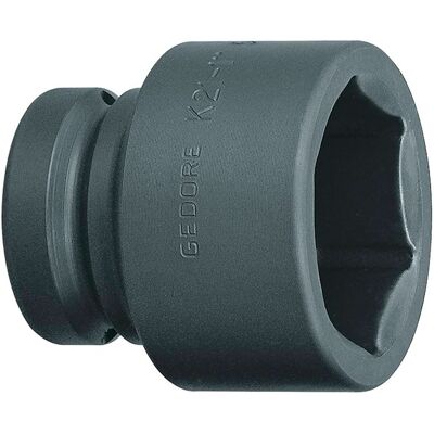 Chave de Impacto 1" Hexagonal 75mm K21 75 Gedore 6184620 Chave de Impacto 1" Hexagonal 75mm K21 75 Gedore 6184620