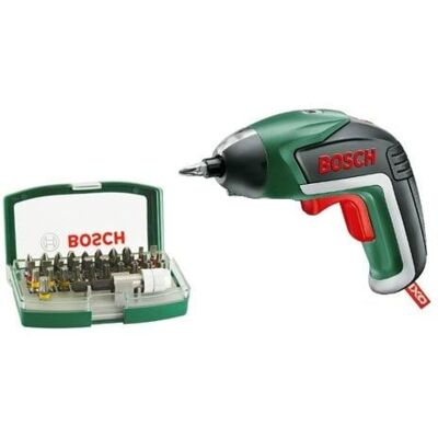 Bosch Aparafusadora 3,6V + Conjunto de Bits 32Un 06039A800S Bosch Aparafusadora 3,6V + Conjunto de Bits 32Un 06039A800S