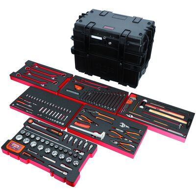 Mala 4750RCWD4 com 162 ferramentas Bahco 4750RCWD4FF1 Mala 4750RCWD4 com 162 ferramentas Bahco 4750RCWD4FF1