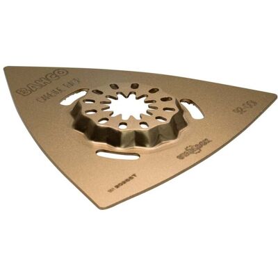 Multiferramenta de formato triangular para raspar e retocar 80 mm Bahco 92-001-1P Multiferramenta de formato triangular para raspar e retocar 80 mm Bahco 92-001-1P