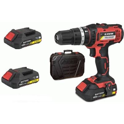 Berbequim c/ Percussão 18V 2.0Ah Stayer PBL2122P3K Berbequim c/ Percussão 18V 2.0Ah Stayer PBL2122P3K