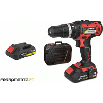 Berbequim c/ Percussão 18V Stayer 2.0Ah PBL2122PK Berbequim c/ Percussão 18V Stayer 2.0Ah PBL2122PK
