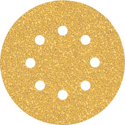 Bosch 2608607831 - Discos abrasivos G320 - 125mm, 8 furos, 50 unidades Bosch 2608607831 - Discos abrasivos G320 - 125mm, 8 furos, 50 unidades