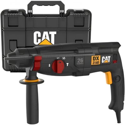 Caterpillar Martelo Perfurador 26mm SDS 800W 3J CAT DX2140 Caterpillar Martelo Perfurador 26mm SDS 800W 3J CAT DX2140
