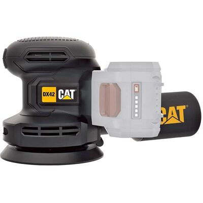 Caterpillar Lixadora Orbital 18V 125mm CAT DX42B Caterpillar Lixadora Orbital 18V 125mm CAT DX42B