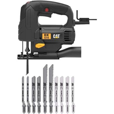 Serra tico-tico profissional 550W 18V com fio Caterpillar CAT DX5310 Serra tico-tico profissional 550W 18V com fio Caterpillar CAT DX5310