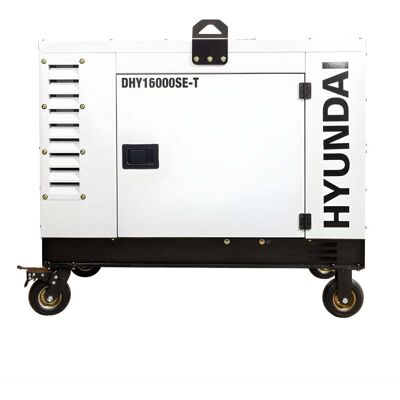 Gerador Diesel Silencioso 16KvA 230/400V Hyundai DHY16000SE-T Gerador Diesel Silencioso 16KvA 230/400V Hyundai DHY16000SE-T