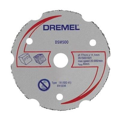 Disco de Corte Multifunções S500 Ø77mm Dremel 2615S500JA Disco de Corte Multifunções S500 Ø77mm Dremel 2615S500JA