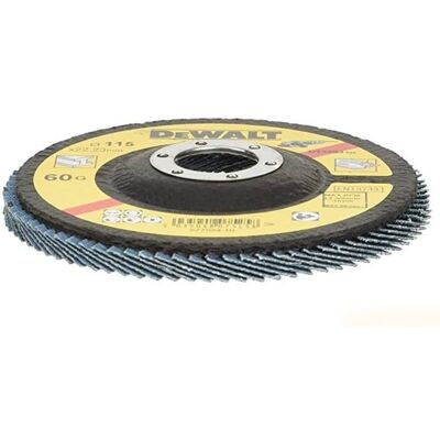 Disco Lamelado Plano Ø 115 x G60 10 UND Dewalt DT3293 Disco Lamelado Plano Ø 115 x G60 10 UND Dewalt DT3293