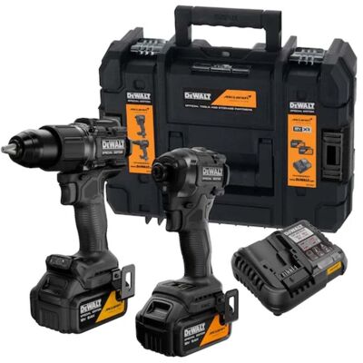 KIT McLaren XR 18V Berbequim Percussão + Aparafusador de Impacto 1/4'' DeWalt DCK2222MP2TQW KIT McLaren XR 18V Berbequim Percussão + Aparafusador de Impacto 1/4'' DeWalt DCK2222MP2TQW