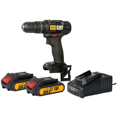 Caterpillar Aparafusadora de Impacto 18V 13mm - 50N.m Cat DX155.1 Caterpillar Aparafusadora de Impacto 18V 13mm - 50N.m Cat DX155.1