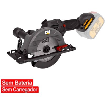 Caterpillar Mini Serra Circular 18V 120mm Cat DX5010B Caterpillar Mini Serra Circular 18V 120mm Cat DX5010B