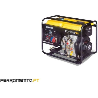 Gerador Diesel Trifásico Kompak K6100XE-3 Gerador Diesel Trifásico Kompak K6100XE-3