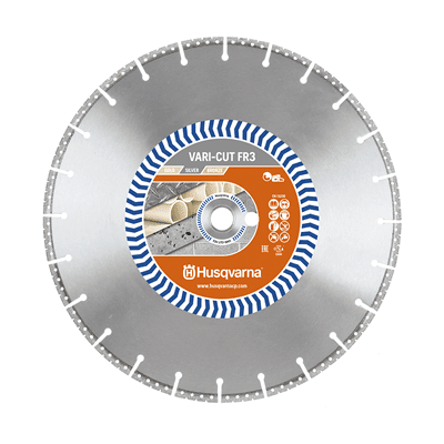 Disco de Diamante VARI-CUT FR3+ 350mm Husqvarna 574854001 Disco de Diamante VARI-CUT FR3+ 350mm Husqvarna 574854001