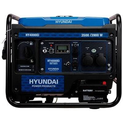 Gerador Gasolina 3,9kW Hyundai HY4000Ei Gerador Gasolina 3,9kW Hyundai HY4000Ei