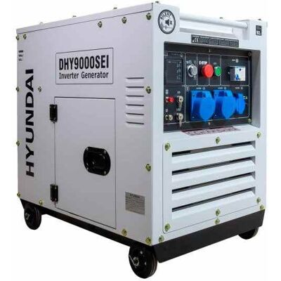 Gerador Diesel Inversor 6.5Kw 230V Hyundai DHY9000SEi Gerador Diesel Inversor 6.5Kw 230V Hyundai DHY9000SEi