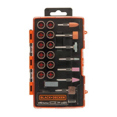 Conjunto de 42 Peças Multi-Ferramenta Oscilante Black & Decker A7236-XJ Conjunto de 42 Peças Multi-Ferramenta Oscilante Black & Decker A7236-XJ