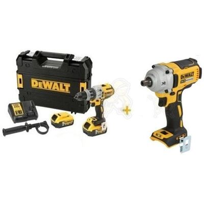 Kit Combo 18V Berbequim Combinado + Chave de Impacto Dewalt CPROF498 Kit Combo 18V Berbequim Combinado + Chave de Impacto Dewalt CPROF498
