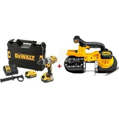 Kit Combo 18V Berbequim Combinado + Serra de FIta Dewalt CPROF227 Kit Combo 18V Berbequim Combinado + Serra de FIta Dewalt CPROF227