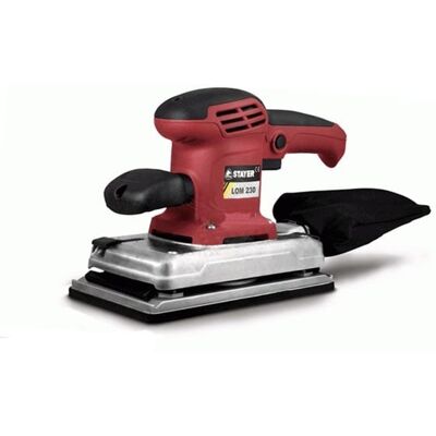 Lixadora orbital elétrica Stayer Iberica - 400W - 12000rpm - 2mm órbita - 230x115mm Lixadora orbital elétrica Stayer Iberica - 400W - 12000rpm - 2mm órbita - 230x115mm