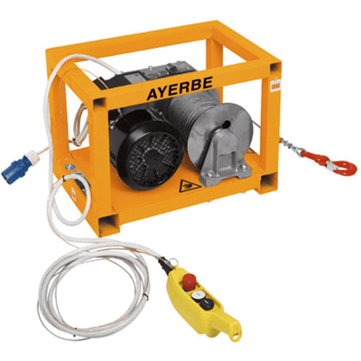 Guincho Elétrico 500kg 230V AY-500 AP Ayerbe 580225 Guincho Elétrico 500kg 230V AY-500 AP Ayerbe 580225