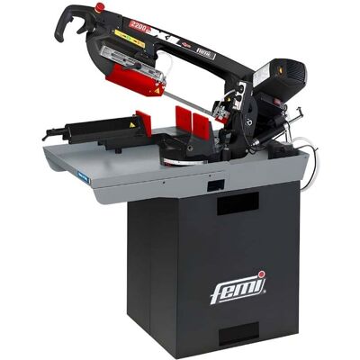 Femi Serra de fita para metal 2200DAXL - Baixada automática, Ø175mm máximo, lâmina 2140mm Femi Serra de fita para metal 2200DAXL - Baixada automática, Ø175mm máximo, lâmina 2140mm