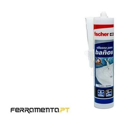 Silicone para Juntas Branco 300ml Fischer 20818 Silicone para Juntas Branco 300ml Fischer 20818