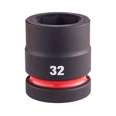 Chave de Caixa de Impacto 1" Curta 32mm Milwaukee MW4932480410 Chave de Caixa de Impacto 1" Curta 32mm Milwaukee MW4932480410