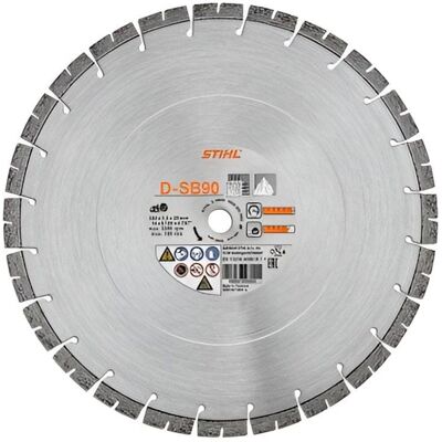 Disco de Corte Diamante D-SB90 300 mm Stihl 08350967004 Disco de Corte Diamante D-SB90 300 mm Stihl 08350967004