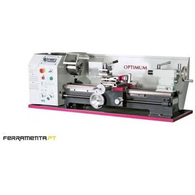 Torno Optimum TU 2807V Vario - Precisão e Controle Digital Torno Optimum TU 2807V Vario - Precisão e Controle Digital
