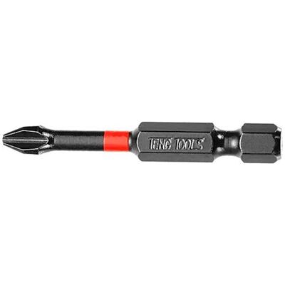Teng Tools Impact Bit 1/4" PH2 - Ponta de impacto de alta torção Teng Tools Impact Bit 1/4" PH2 - Ponta de impacto de alta torção