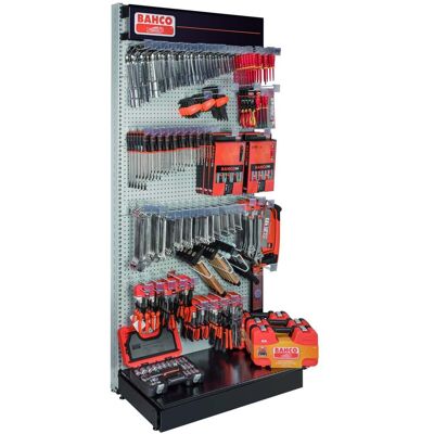 Kit de ferramentas com expositor de parede em metal 1 m - 768 peças Bahco BAHCO-1MW-1 Kit de ferramentas com expositor de parede em metal 1 m - 768 peças Bahco BAHCO-1MW-1