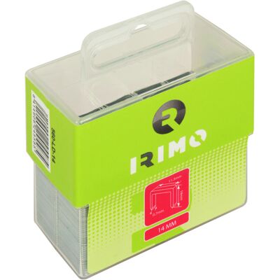 Agrafos para trabalhos mais leves, 14 mm Irimo 560-LD-14 Agrafos para trabalhos mais leves, 14 mm Irimo 560-LD-14