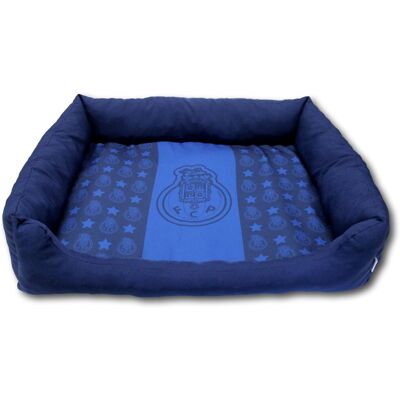Animalzan Cama oficial FC Porto azul personalizável para cão ou gato 🐲 Animalzan Cama oficial FC Porto azul personalizável para cão ou gato 🐲