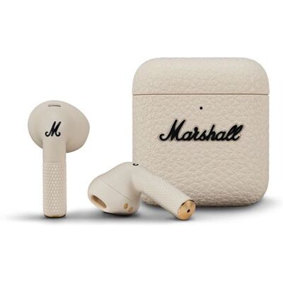 Fones de ouvido sem fio Marshall Minor IV - Bluetooth, Resistente à água Fones de ouvido sem fio Marshall Minor IV - Bluetooth, Resistente à água