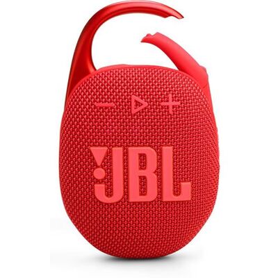 Coluna Portátil Bluetooth JBL Clip 5 - Vermelha Coluna Portátil Bluetooth JBL Clip 5 - Vermelha