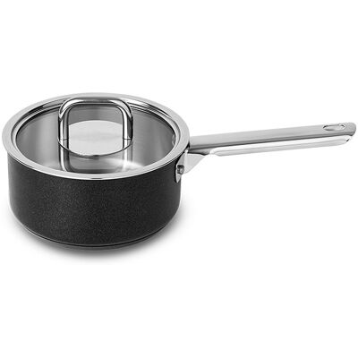 CAÇAROLA SILAMPOS C/CABO 16 COMFORT GLASS BLACK CAÇAROLA SILAMPOS C/CABO 16 COMFORT GLASS BLACK